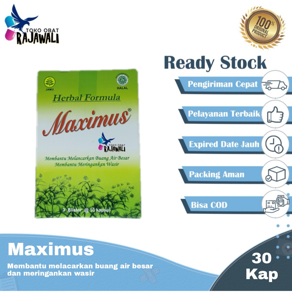 maximus dietary herbal pelancar BAB perbox