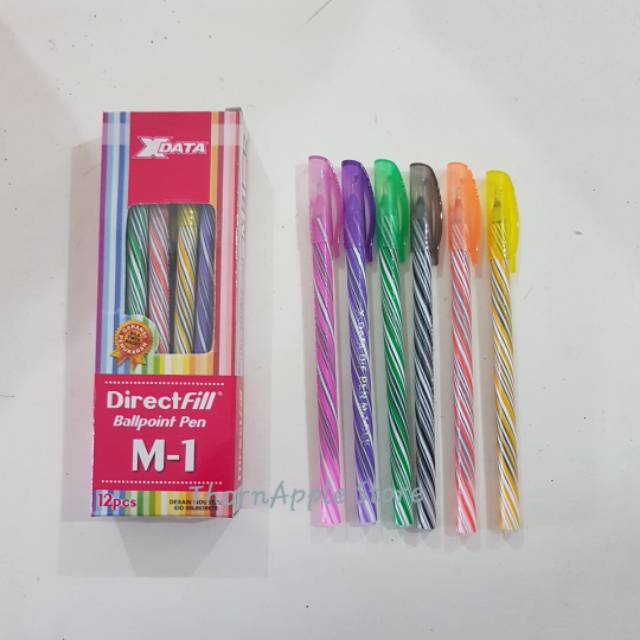 

Pulpen/Bolpen Ulir X-Data