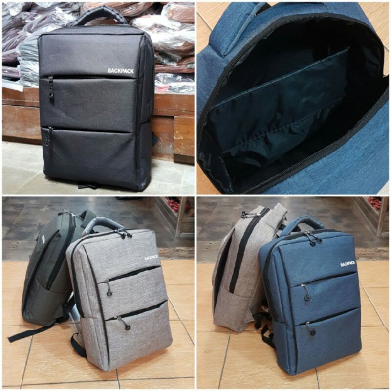 Tas Ransel Denim Pria cbl /Tas Ransel Murah/ bisa bayar di tempat COD_RULLY68SHOP