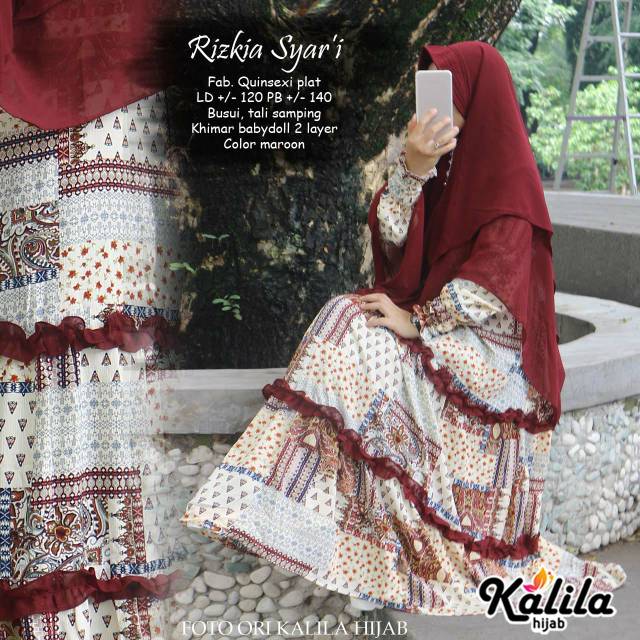 Gamis syar:i RIZKIA
