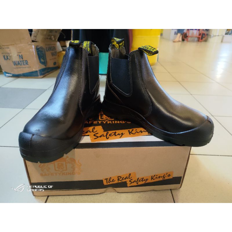 Sepatu Safety KINGS KWD 706X Original Kulit Asli / Sepatu Kerja Pria Proyek Safety KING 706 X Ori