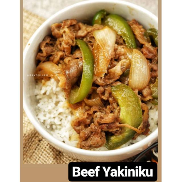 

[Liam Foods] Beef Yakiniku 400gr + Saus Yakiniku