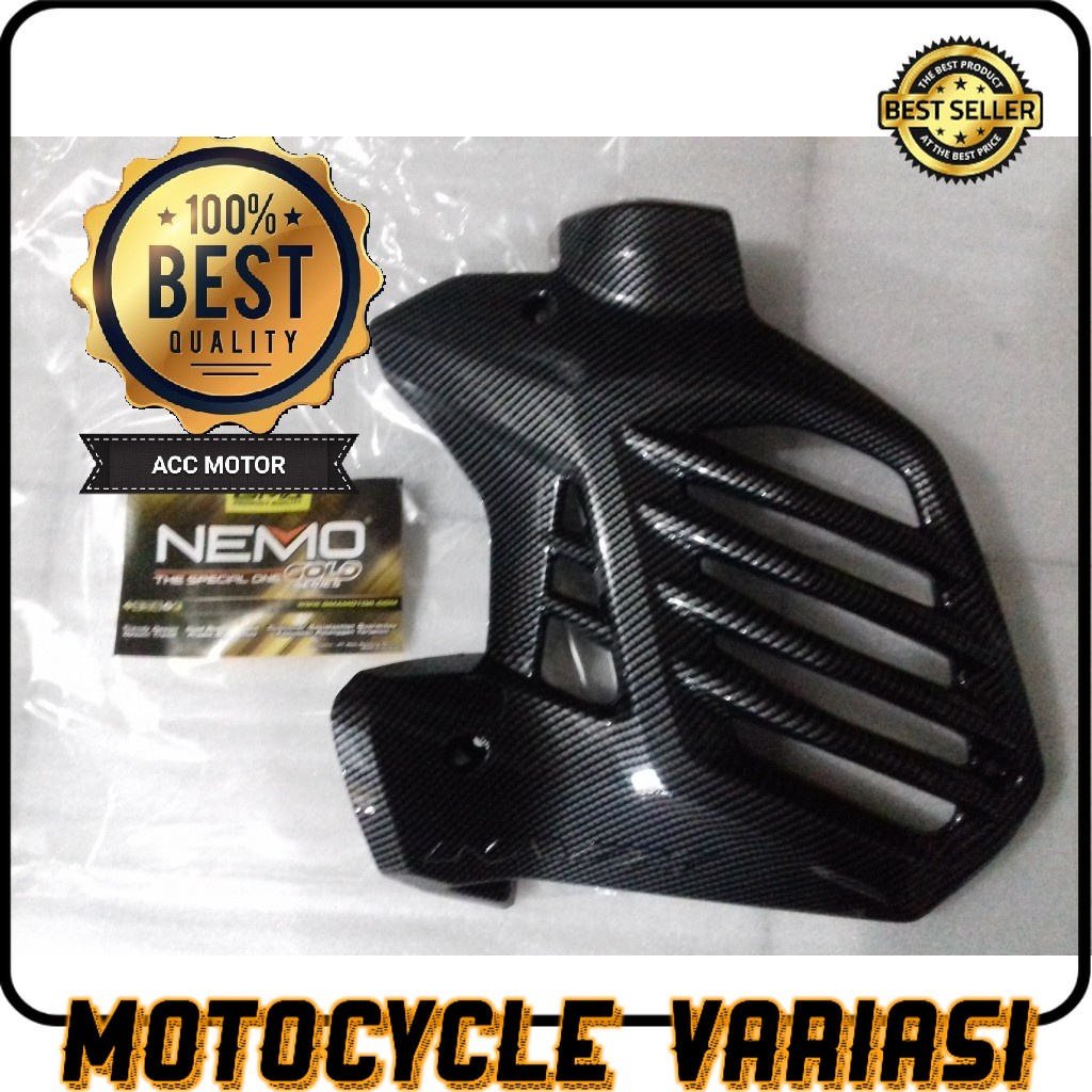 Cover radiator carbon aerox 155 NEMO