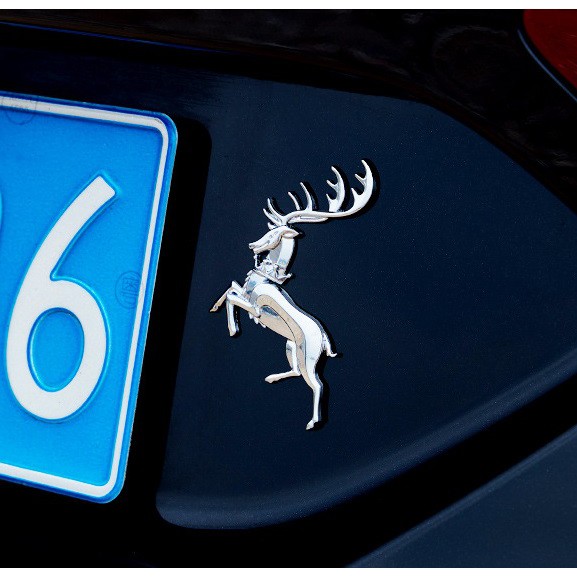 Tempelan Stiker Emblem Mobil Chorme EMPEROR DEER