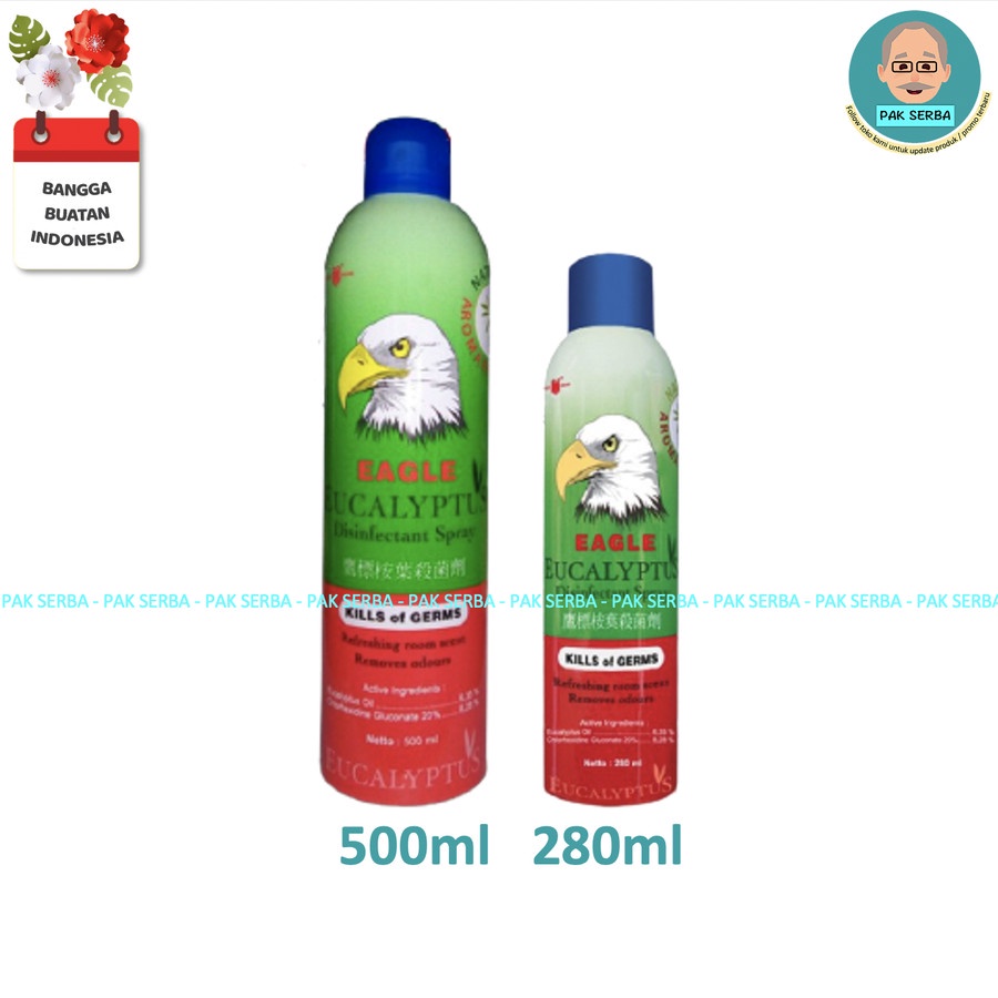 Cap Lang Eagle Eucalyptus Disinfectant Spray 280 ml