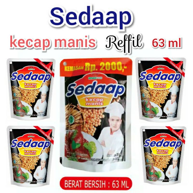 

Kecap Sedap reffil 63ml