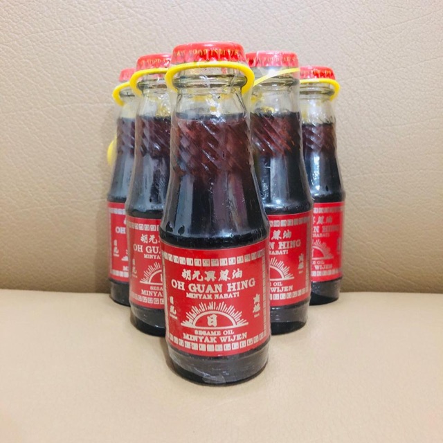 

minyak wijen matahari 100ml oh guan hing original(free bubble wrap standar) halal mui