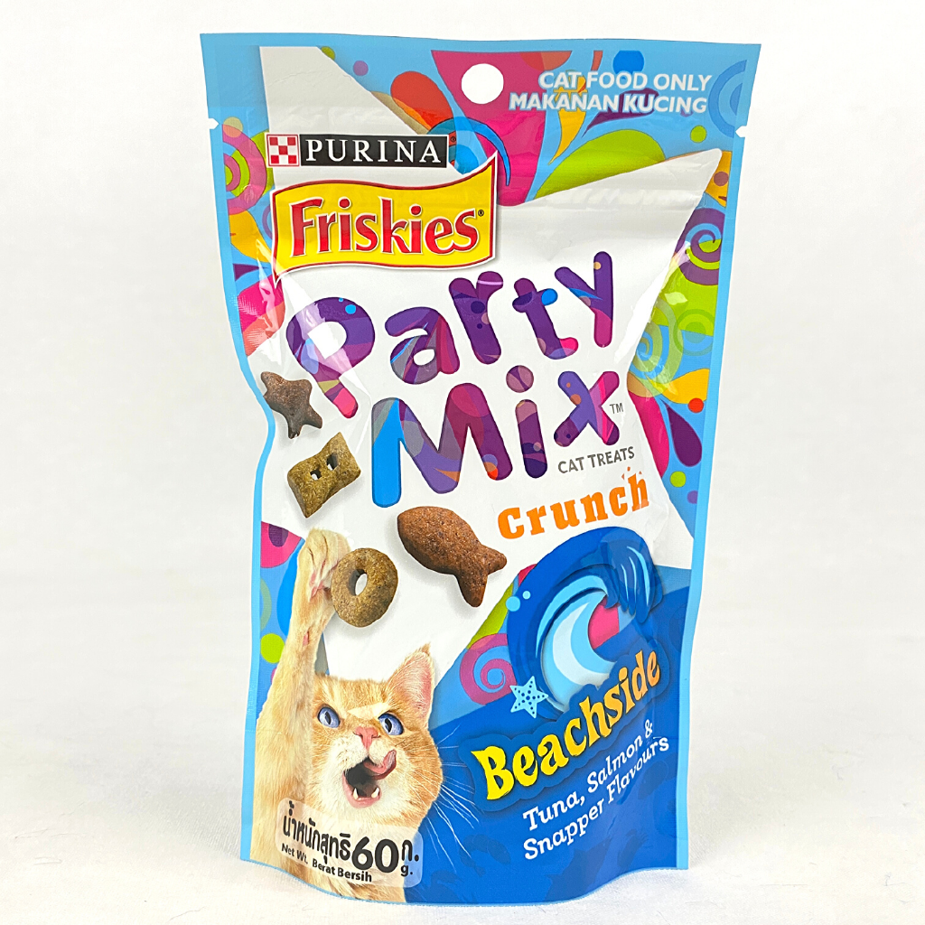 

FRISKIES Snack Kucing PARTY MIX Beachside 60gr