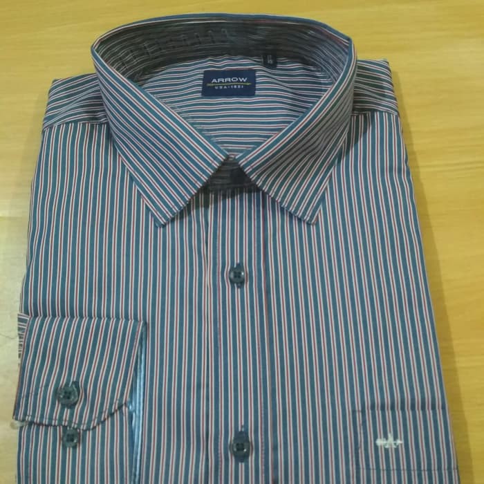 NEW FB KEMEJA KERJA PRIA TANGAN PANJANG ARROW ORIGINAL REGULAR 4-4