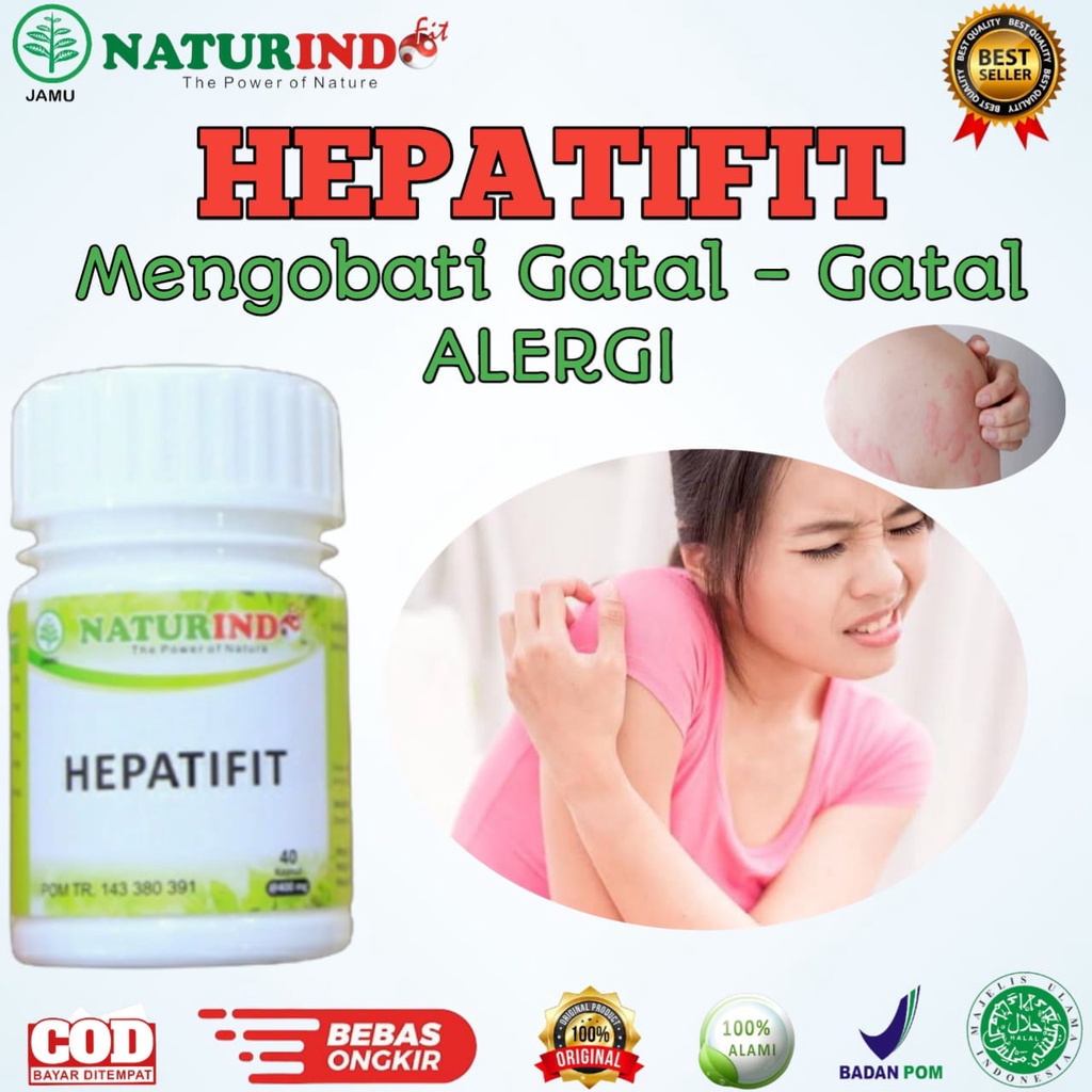 Obat Gatal Gatal Biduran Alergi Herbal Paling Ampuh - Hepatifit