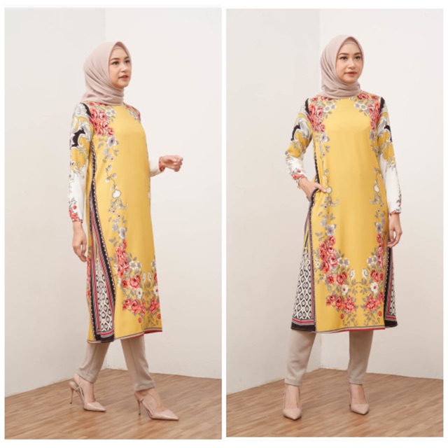 Lala Tunik Yellow Geulis