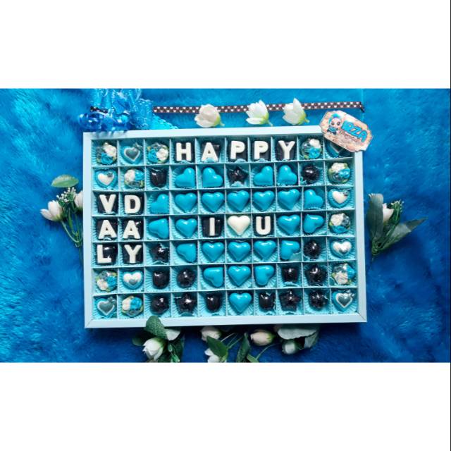 

Coklat ucapan valentine