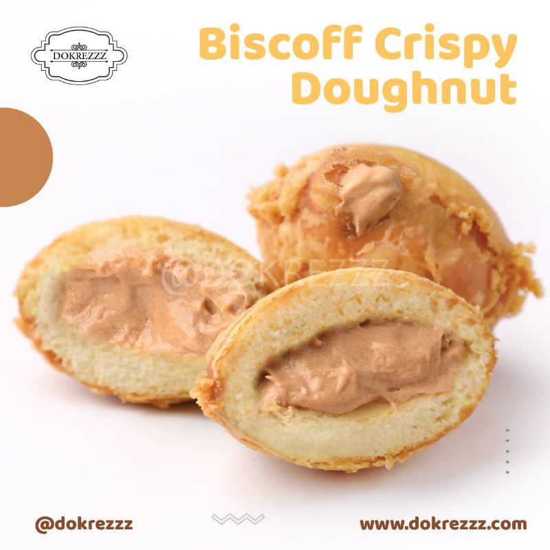 

Biscoff crispy doughnut