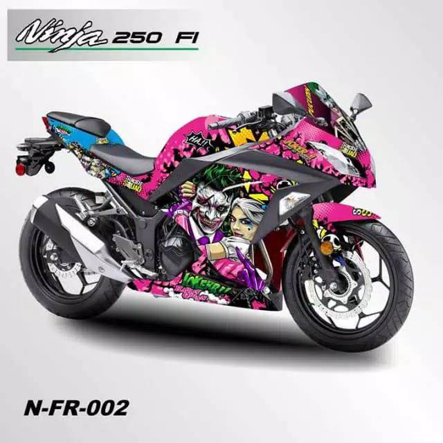 Sticker Kawasaki ninja 250 fi full body