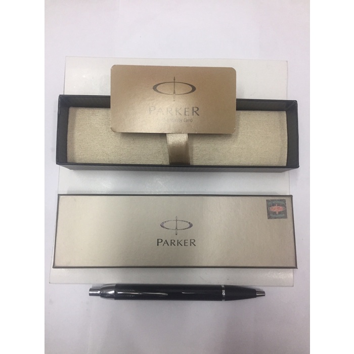 

Parker IM BLACK Chrome Trim BP promo