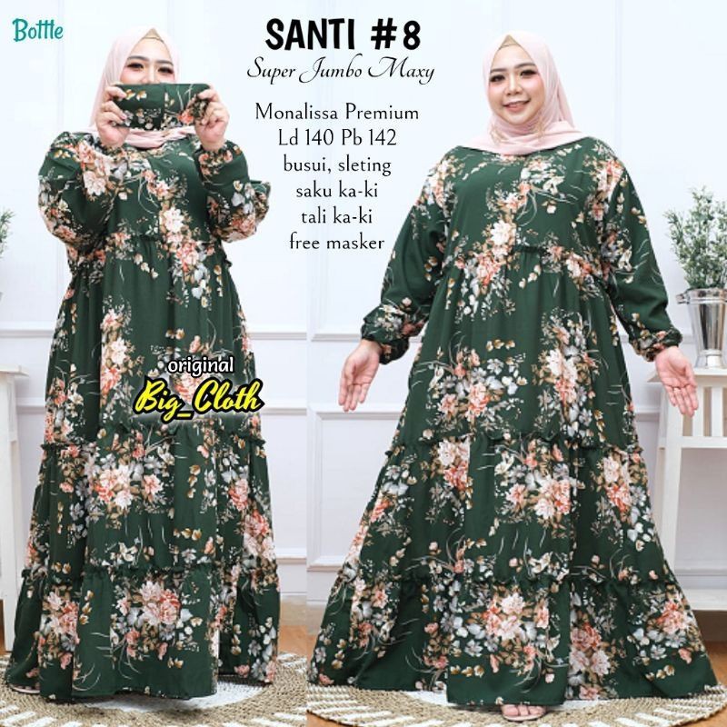 GAMIS JUMBO MONALISA LD 140 / NEW LD 140 SANTI#8 SUPER JUMBO MAXY MONALISA PREMIUM BUSUI