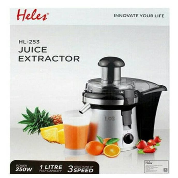Heles 253 Blender Slow Juicer Extractor Alat Pembuat Jus Buah Juice