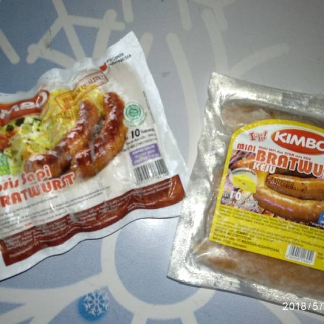 

Sosis Sapi Bratwurst Kimbo Mini/Jumbo