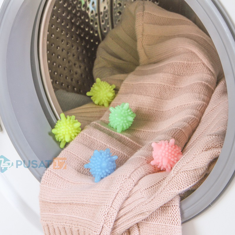 MAGIC LAUNDRY BALL / BOLA KARET PEMBERSIH BAJU PAKAIAN WASHING LAUNDRY BALL