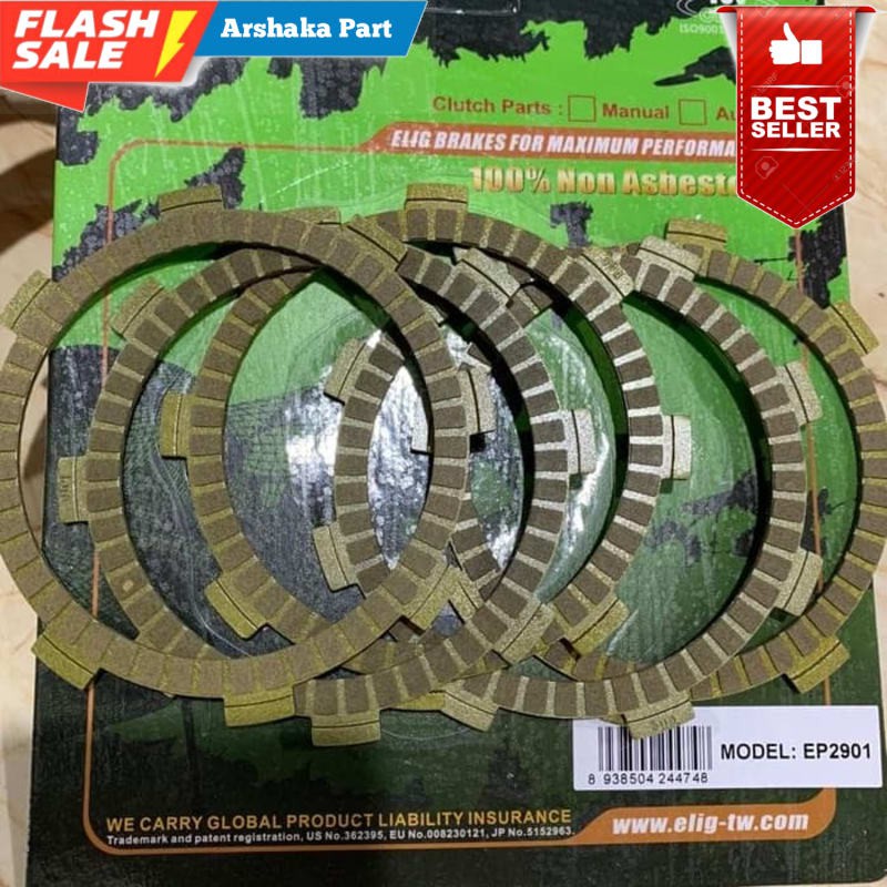 PROMO KAMPAS KOPLING RACING KEVLAR F1ZR FORCE 1ZR ASLI ORI ELIG PASTI ASLI ORIGINAL