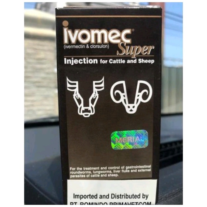 Jual Ivomec Super Inj Ml Anti Ektoparasit Dan Endoparasit Shopee