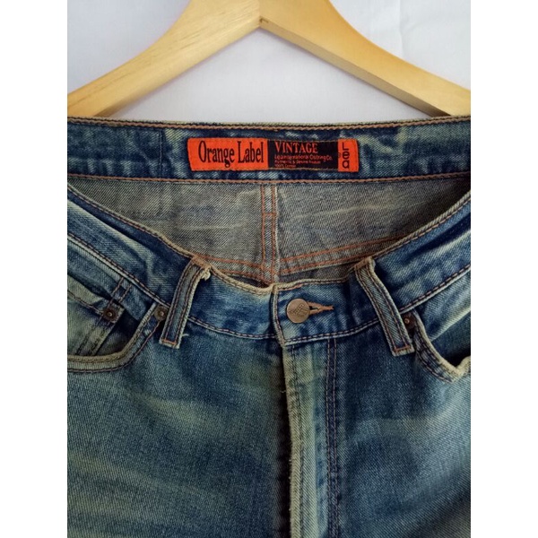 Celana jeans pria bootcut cutbray Lea original