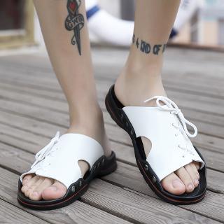  Sandal  Tali Pria  Sandal  Kulit Pria  Berkualitas Tinggi  