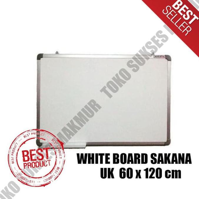 

Whiteboard Sakana 60 X 120 Cm Papan Tulis White Board Gantung Mamanmarinto