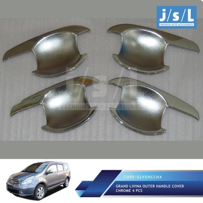 Nissan Grand Livina Outer Handle Cover Chrome/Aksesoris Grand Livina