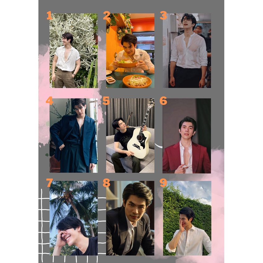 Photocard KinnPorsche Mile Phakphum Thailand