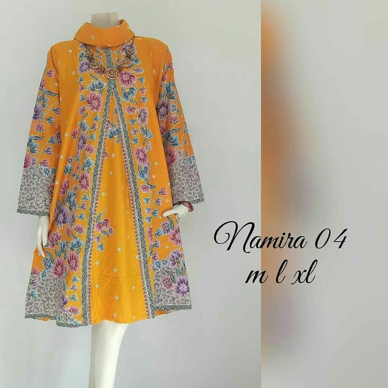 TUNIK BATIK ATASAN BATIK WANITA JUMBO MODERN