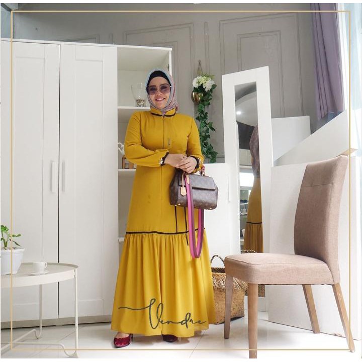Adrina Dress By Vendre Hijab Big Sale Dari 590,000 jadi 400,000