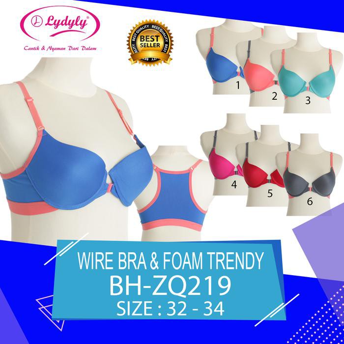 CUCI GUDANG BRA KANCING DEPAN LYDYLY BRA ZQ 219 