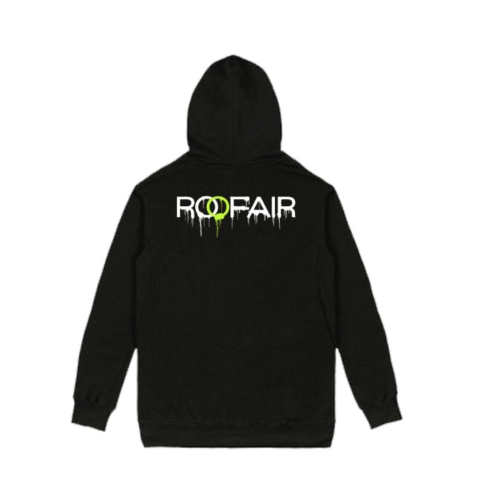 Roofair Hoodie Melting Black - M Promo