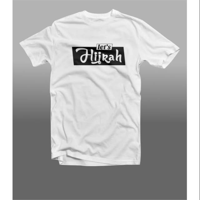 Kaus hijrah- t-shirt hijrah- baju hijrah