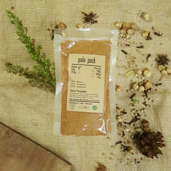 

PALA POLO BUBUK 500 GRAM - Myristica Fragrans - MURNI - JSR
