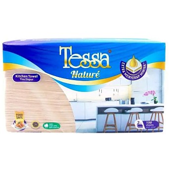 Tissue Tessa THSN-02 Dapur Hand Towel Natural Unbleach