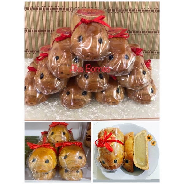 

Kue Bulan Bentuk Babi Isi Tausa Singkawang Kalimantan Barat