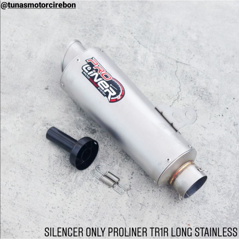Silencer Silencer only Knalpot Proliner TR1R Long Stainless
