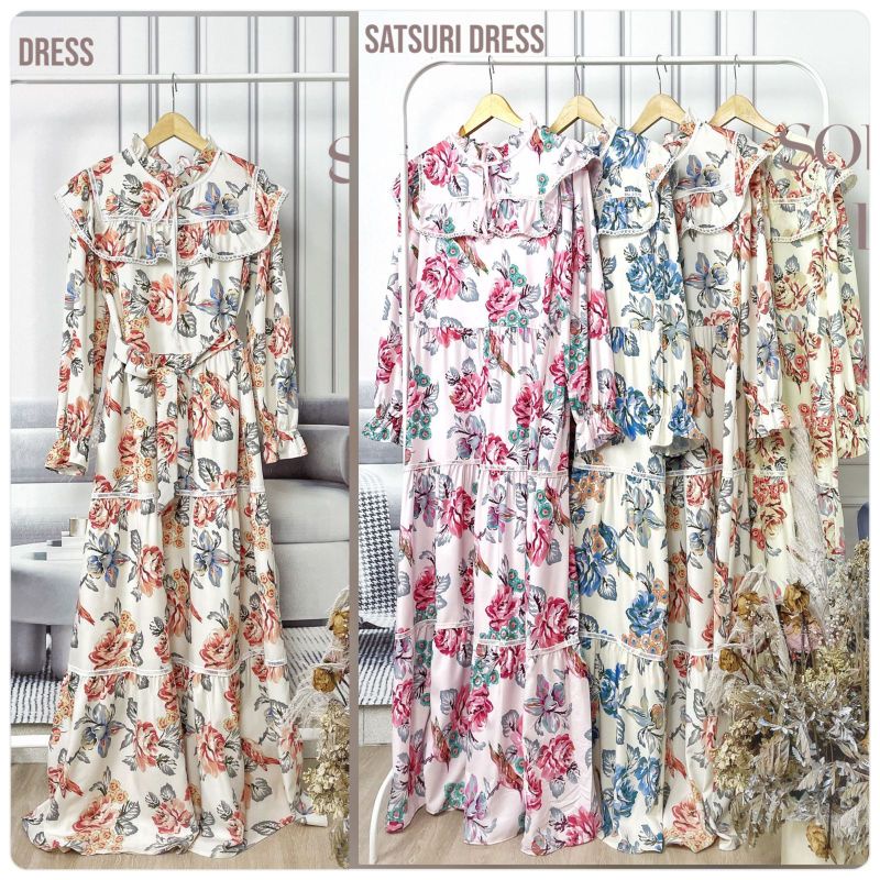 [NEW] SOIRA SATSURI DRESS ORIGINAL IMPORT