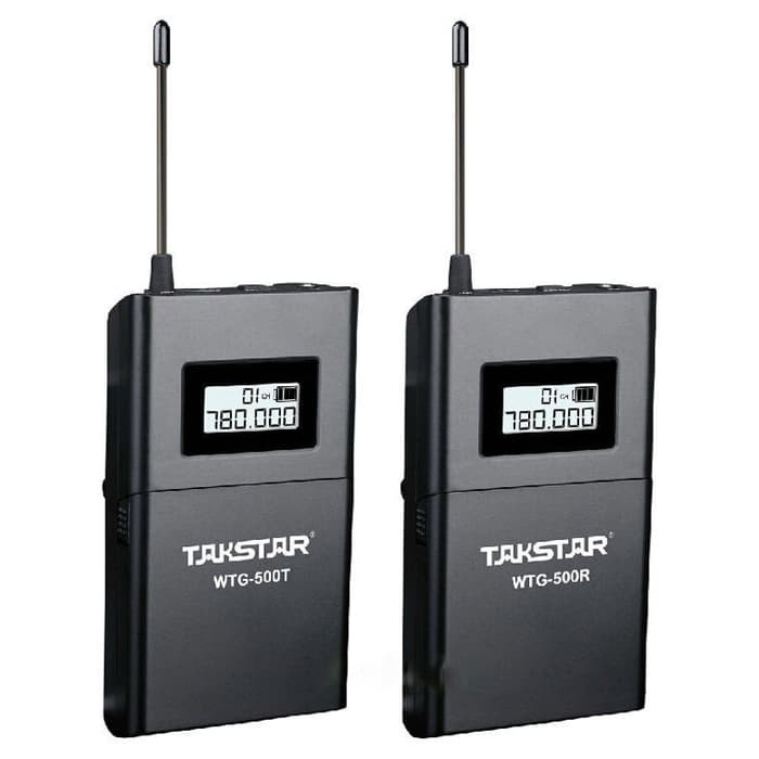 Takstar Headset UHF Wireless Tour Guide System - WTG-500