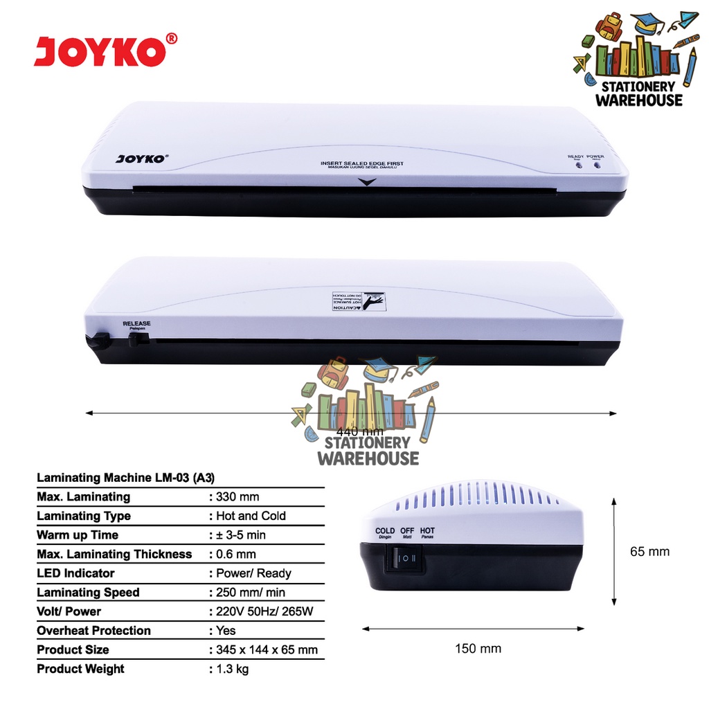 

Laminating Machine Mesin Laminasi Mesin Laminating Joyko LM-03