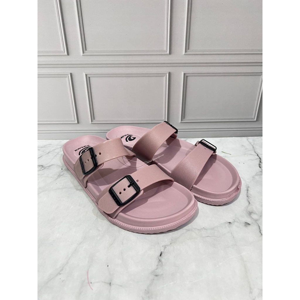 DX-263B-NW Sandal Selop Karet Wanita Tali Dua / Sandal Karet Dewasa Remaja Merek Dulux Ukuran 36-40