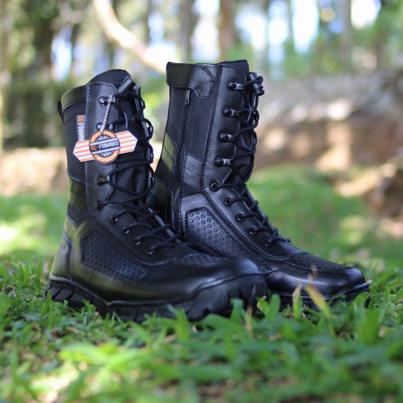 SEPATU PDL RAIDER KULI ASLI, SEPATU PDL TNI, POLRI. SECURITY