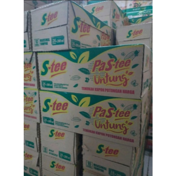 

S tee kotak 200 ml 1 Dus isi 24 pcs
