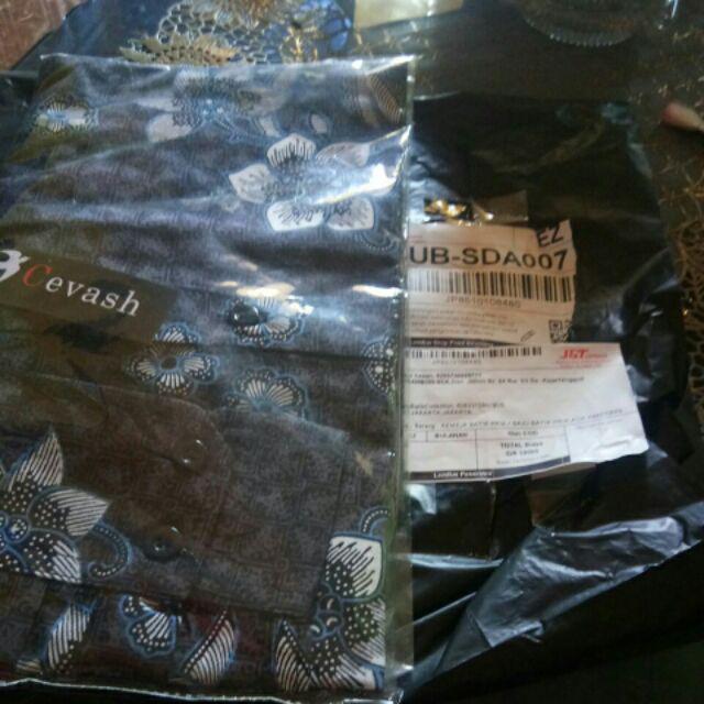 Kemeja Batik Pria / Baju Batik Pria Ada Kantong Lbl 316