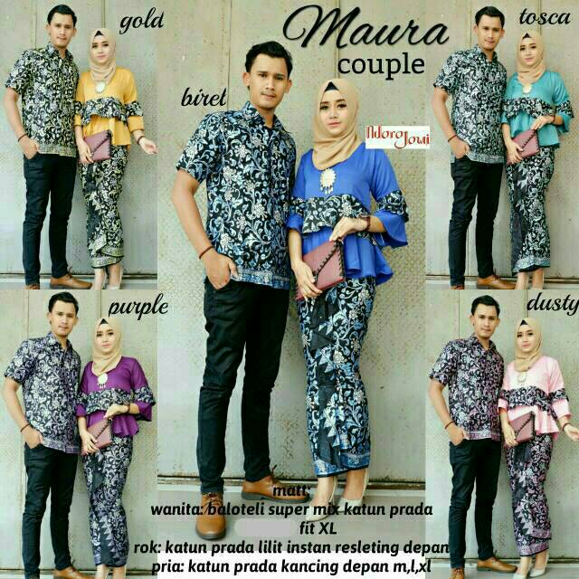 Agen Maura Couple Prada Batik Couple Prada Sarimbit Batik Murah Grosir Batik Modern Batik Solo KDdNoLcnLlzM1