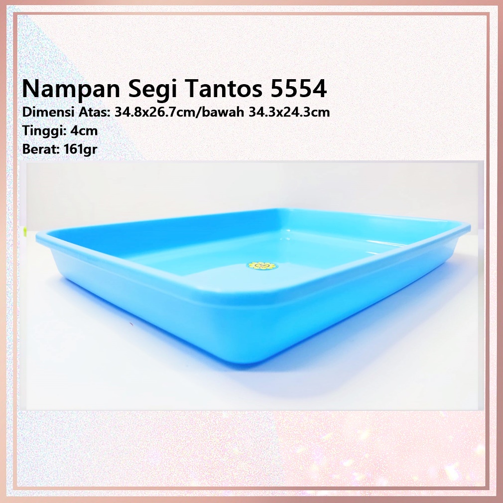 Nampan Segi Tantos 5554