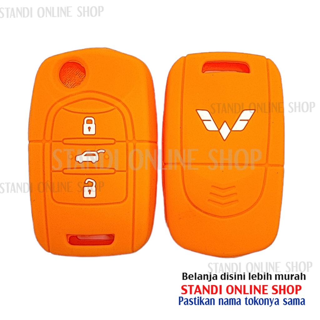 Sarung Kunci Silikon Remote Cover Flipkey Wuling Cortez Murah