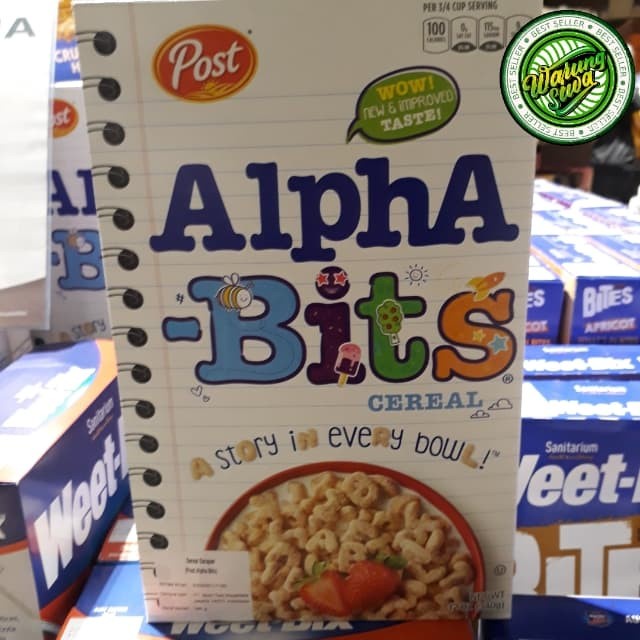 

sereal alpha bits whole grain cereals breakfast post cereal 340 gram